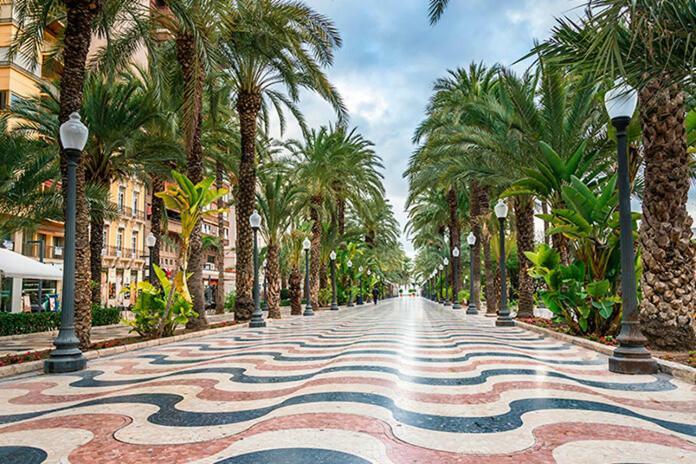 Centrico Y Espacioso Piso En Barrio Tranquilo Alicante Buitenkant foto